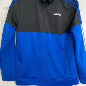 Boys Adidas 3 stripe Jacket